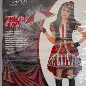Child vintage Clown Costume
